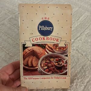 Vintage 1989‎ The Pillsbury Cookbook Recipes Cook Book Cooking Baking